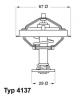 WAHLER 4137.80D Термостат, охлаждающая жидкость