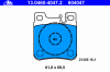 ATE 13.0460-4047.2 Комплект тормозных колодок, диско