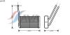 AVA COOLING SYSTEMS AU6195 Теплообменник, отопление салона