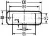 HELLA 2PF 961 167-021 Габаритные огни; Габаритные огни