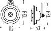 HELLA 3BA002768-382 Звуковой сигнал