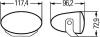 HELLA 1NA 008 283-801 Комплект противотуманных фар