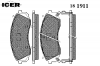 ICER 181911 Комплект тормозных колодок, диско