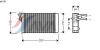 AVA COOLING SYSTEMS AI6141 Теплообменник, отопление салона