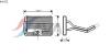AVA COOLING SYSTEMS HY6122 Теплообменник, отопление салона