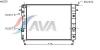 AVA COOLING SYSTEMS OLA2202 Радиатор, охлаждение двигател