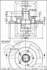 BREMBO 08.5177.20 Тормозной диск