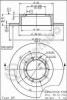 BREMBO 08.5316.10 Тормозной диск