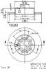 BREMBO 08.9488.10 Тормозной диск