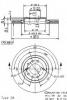 BREMBO 09.9369.10 Тормозной диск