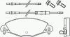 BREMBO P 61 072 Комплект тормозных колодок, диско