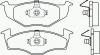 BREMBO P 85 025 Комплект тормозных колодок, диско