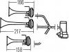 HELLA 3PD003001-981 Звуковой сигнал