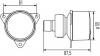 HELLA 2BA 008 221-007 Фонарь указателя поворота