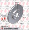 ZIMMERMANN 610.3702.20 Тормозной диск