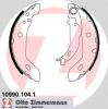 ZIMMERMANN 10990.104.1 Комплект тормозных колодок