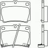 TEXTAR 2359301 Комплект тормозных колодок, диско