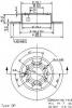 BREMBO 08.9502.10 Тормозной диск