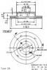 BREMBO 09.9503.10 Тормозной диск