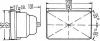 HELLA 1AE003427-011 Вставка фары, основная фара