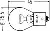 HELLA 8GA002073-241 Лампа накаливания, фонарь указателя поворота; Лампа накаливания, фонарь сигнала торможения; Лампа накаливания, задняя противотуманная фара; Лампа накаливания, фара заднего хода; Лампа накаливания; Лампа накаливания, фонарь указателя поворота; Лампа накаливания, фонарь сигнала торможения; Лампа накаливания, задняя противотуманная фара; Лампа накаливания, фара заднего хода