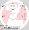 ZIMMERMANN 23926.170.1 Комплект тормозных колодок, диско