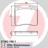 ZIMMERMANN 21303.188.1 Комплект тормозных колодок, диско