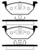 NK 224740 Комплект тормозных колодок, диско