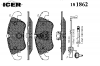 ICER 181862 Комплект тормозных колодок, диско