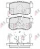 A.B.S. 37510 Комплект тормозных колодок, диско; Комплект тормозных колодок, диски стояночной тормозной сист.