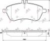 A.B.S. 37584 Комплект тормозных колодок, диско; Комплект тормозных колодок, диски стояночной тормозной сист.