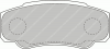FERODO FVR1480 Комплект тормозных колодок, диско