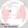 ZIMMERMANN 23980.170.1 Комплект тормозных колодок, диско