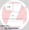 ZIMMERMANN 23914.170.1 Комплект тормозных колодок, диско