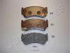 JAPANPARTS PA-191AF Комплект тормозных колодок, диско