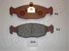JAPANPARTS PA-390AF Комплект тормозных колодок, диско