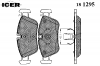 ICER 181295 Комплект тормозных колодок, диско