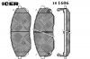 ICER 181606 Комплект тормозных колодок, диско