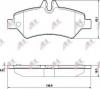 A.B.S. 37555 Комплект тормозных колодок, диско; Комплект тормозных колодок, диски стояночной тормозной сист.