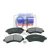 QUATTRO FRENI QF67300 КОЛОДКИ ТОРМОЗНЫЕ FR БЕЗ ДАТЧИКА PEUGEOT BOXER II FIAT DUCATO III