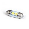 AVS A07046S A07046S_лампочка! светодиодная SV039 T11, белый (SV8.5) 2SMD 5050, 28 мм, блистер 2 шт.\