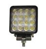AVS A07083S Фара противотуманная OFF ROAD AVS FL-1157 (квадратная, 12/24V, 24W, 8 диодов) (1 шт.)