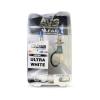 AVS A07243S Лампа газонаполненная 12 В H3 6000К 85 Вт Alfas Pure White 2+2 (T-10) шт. AVS