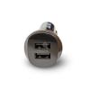 AVS A07281S USB автомобильное зарядное устройство AVS 2 порта UC-322 (2,4А, черный) (Black Edition)