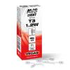 AVS A07431S Лампа AVS Vegas 12V. T3 1.2W (б/ц, усы 2см) BOX(10 шт.)