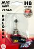 AVS A78484S Лампа галогенная H8 12V 35W AVS Vegas (в блистере) (1 шт.)