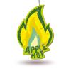 AVS A78549S A78549S_ароматизатор! fire fresh аром. apple hot/ яблоко бумажные\