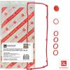 ROSTECO 20551 Ремкомплект клапанной крышки Г*З (дв. 409) ЕВРО-4 (к-т 7 шт.) силикон