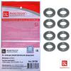 ROSTECO 20736 Кольцо уплотнит. Rosteco 20736 /3531222000/ 8ШТ КОМПЛ форсунки HYUNDAI Accent,Getz,Matrix,Santa Fe,T