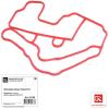 ROSTECO 21155 Прокладка корпуса термостата Renault Clio, Laguna, Megane 1.4/1.6 98-